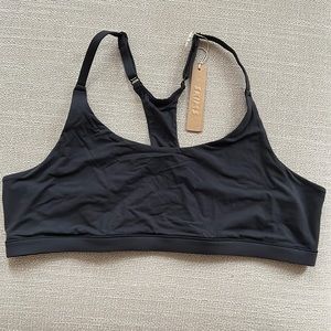 SKIMS Firs Everybody Racerback Bralette - XL - ONYX